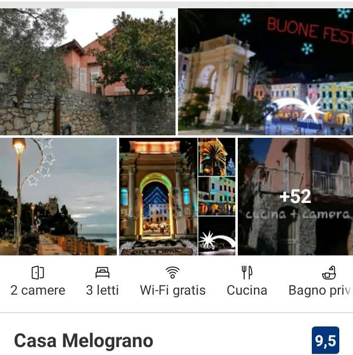 Casa Melograno Villa Finale Ligure Holiday home