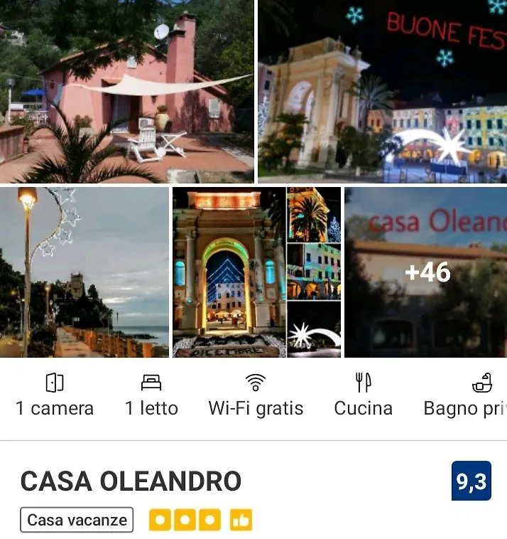 Casa Melograno Villa Finale Ligure 0*,  Italy